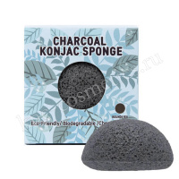TRIMAY Charcoal Konjac Sponge